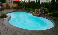 Custom Fiberglass pool