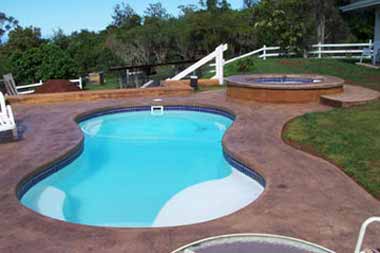 Plan an off-season pool construction project